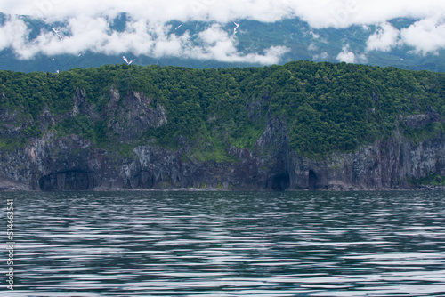 Фотография View of the coast of Shiretoko Peninsula, Hokkaido, Japan