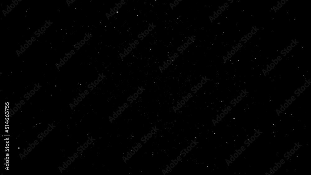 starry night sky universe illustration