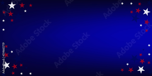 BLUE background with stars.vector illustration