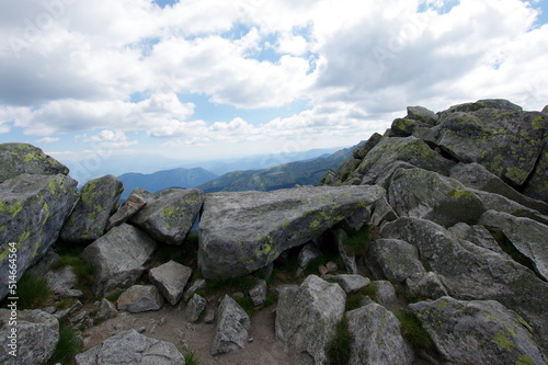 View from Chopok: the third highest peak of the Low Tatra range, Slovakia. © Konrad_elx