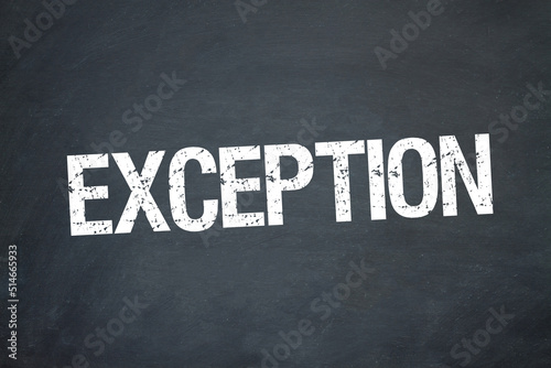 Canvas Print Exception