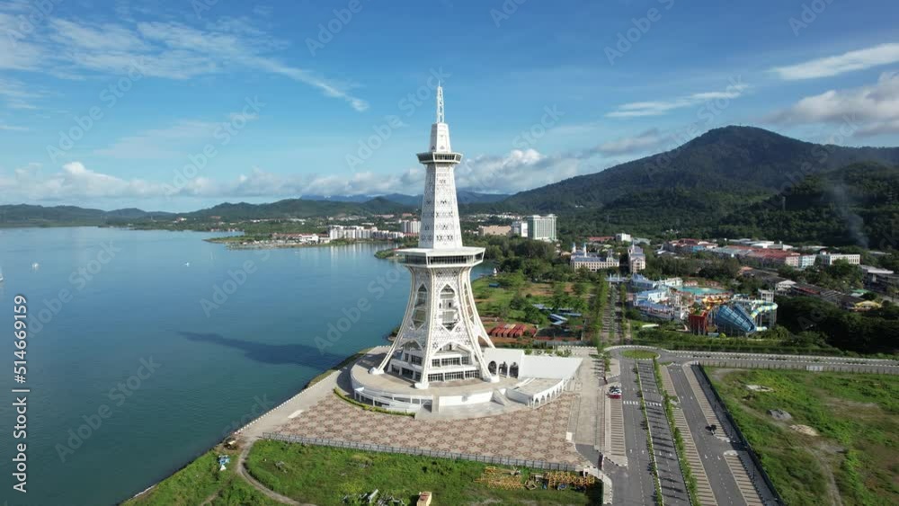Langkawi, Malaysia – June 24, 2022: The Landmarks, Beaches and Tourist Attractions of Langkawi Langkawi, Malaysia – June 24, 2022: The Landmarks, Beaches and Tourist Attractions of Langkawi