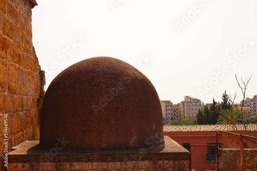 Palermo, Sicily (Italy): chapel of the Holy Trinity (Cappella della Santissima Trinità), private Chapel of the Zisa Palace