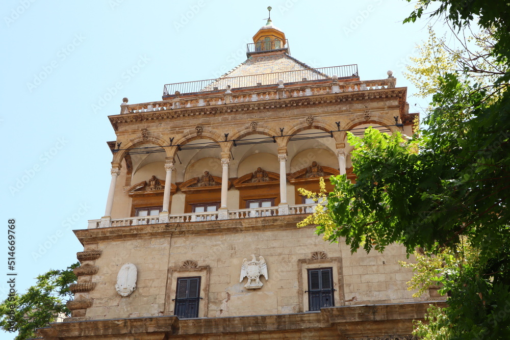 Palermo, Sicily (Italy): Porta Nuova, monumental city gate