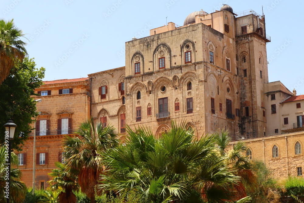 Palermo, Sicily (Italy): Norman Palace (Palazzo dei Normanni) the Royal Palace
