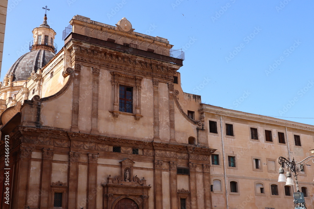 Palermo, Sicily (Italy): Saint Catherine of Alexandria Church (Santa Caterina d'Alessandria)