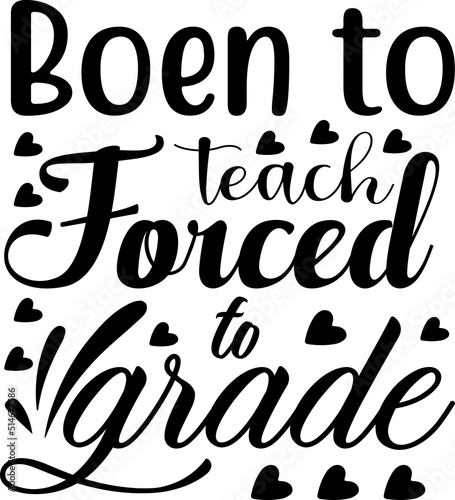 Boen to teach forced to grade