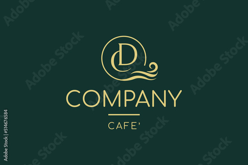 Cd dc food restauran logo