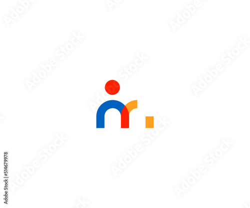 Letter M Logo Template vector Abstract Monogram Symbol