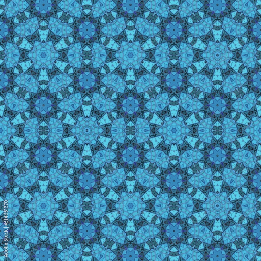 Cool blue background Pattern