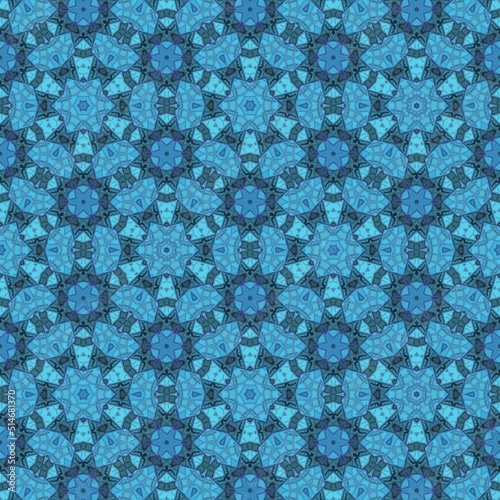 Cool blue background Pattern