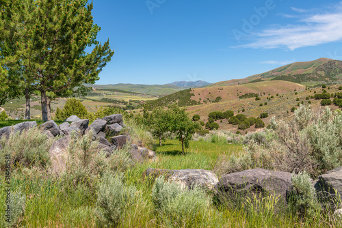 Landscape in and around Pocatell Idaho. photo