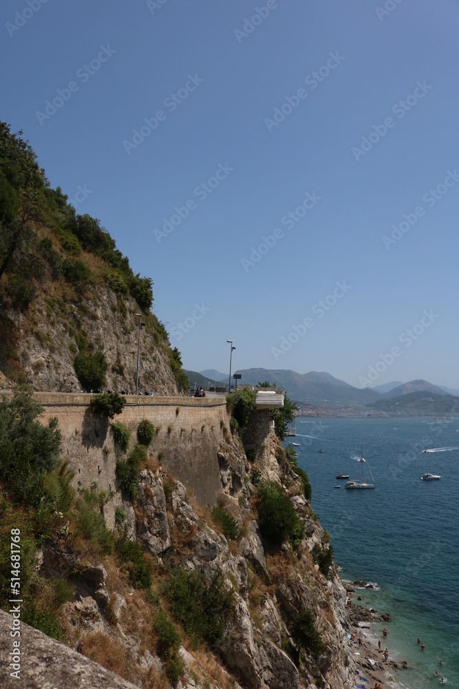 Beautiful vertical shot on Amalfi Coast - 