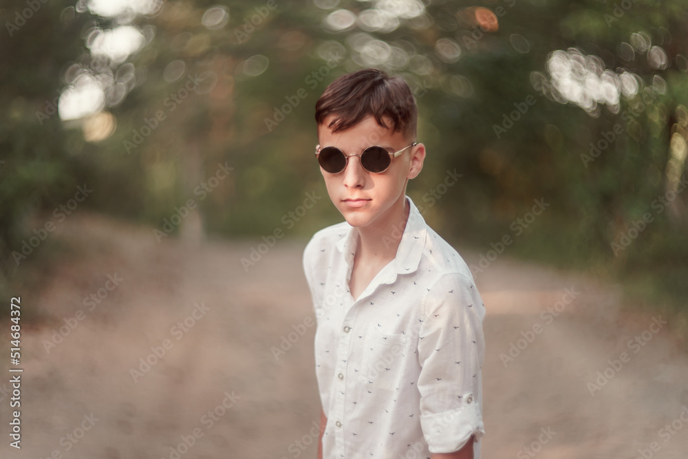 portrait of a handsome boy in natural light portrait of a handsome boy in natural light