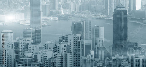 Photography Hong Kong. Business Technoligy Background