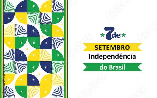 Brazil independence day 7 de setembro. 7 september Independência do Brasil