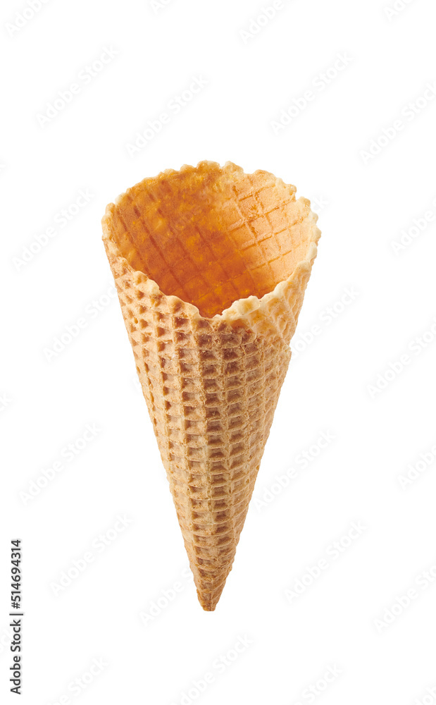 ice cream cone isolated on a white background ice cream cone isolated on a white background