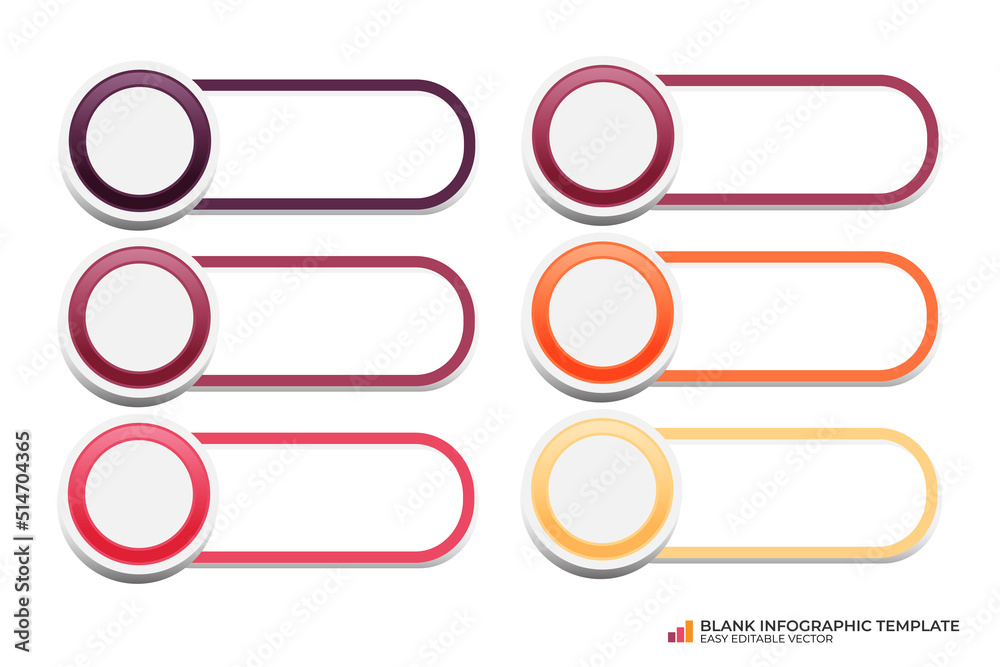 Blank steps business data visualization timeline process infographic template design with icons Blank steps business data visualization timeline process infographic template design with icons
