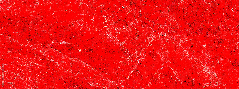 Abstract red grunge background texture. Red grunge background with blood splash on wall. Red texture wallpaper.