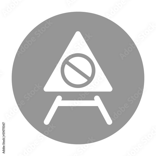 Alert, attention, disabled, error, unavailable icon