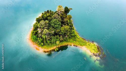 island in Kha Sok National Park Thailand photo