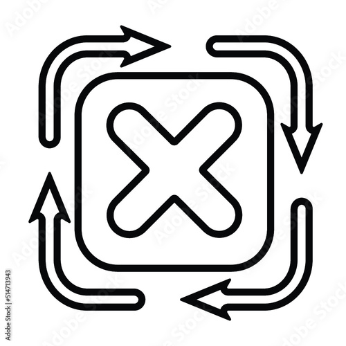 Revert Isolated Vector icon which can easily modify or edit
