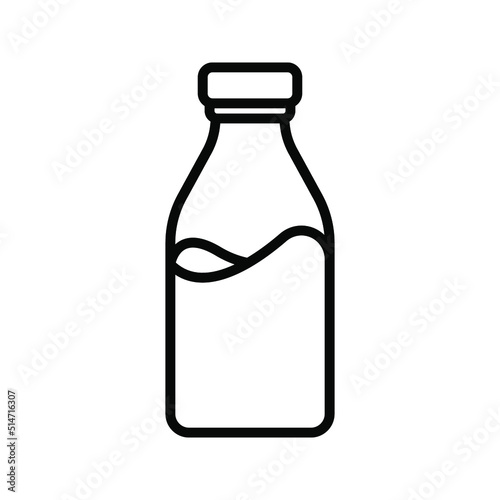 Dairy icon. milk sign. vector illustration