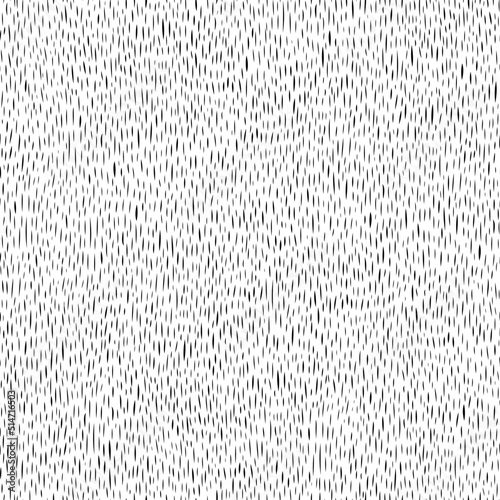 SEAMLESS VECTOR PATTERN simple random background stipple lines texture repeat. black and white dashes wallpaper 