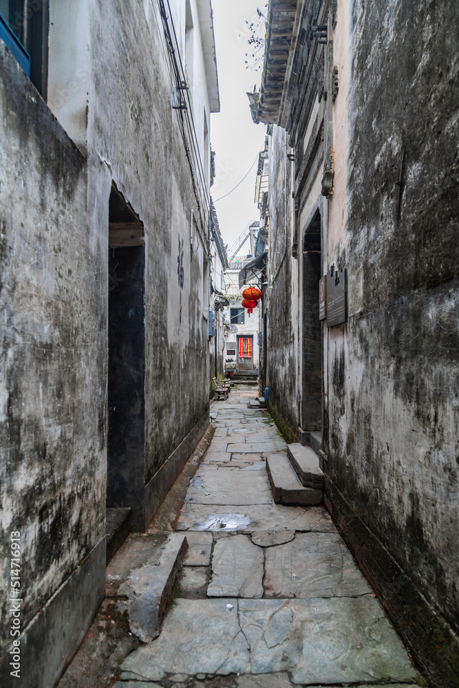 Chinese traditional ancient town architecture scenery