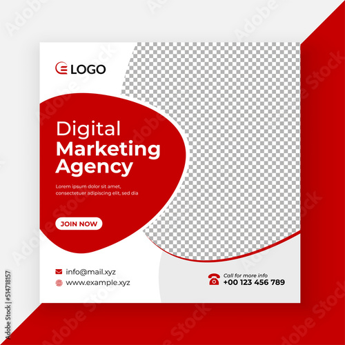 Digital Marketing Corporate Social Media Post banner Template