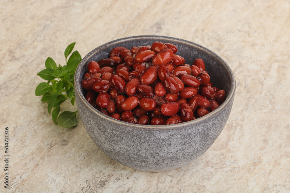 Red kidney bean in the bowl Red kidney bean in the bowl