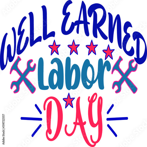 Labor Day SVG T-Shirt Design
