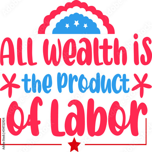 Labor Day SVG T-Shirt Design
