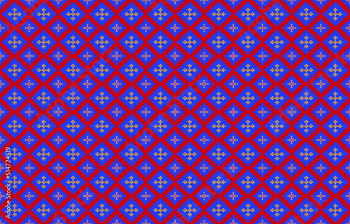 
Abstract geometric and tribal patterns, usage design local fabric patterns, Design inspired by indigenous tribes. geometric Vector illustration
