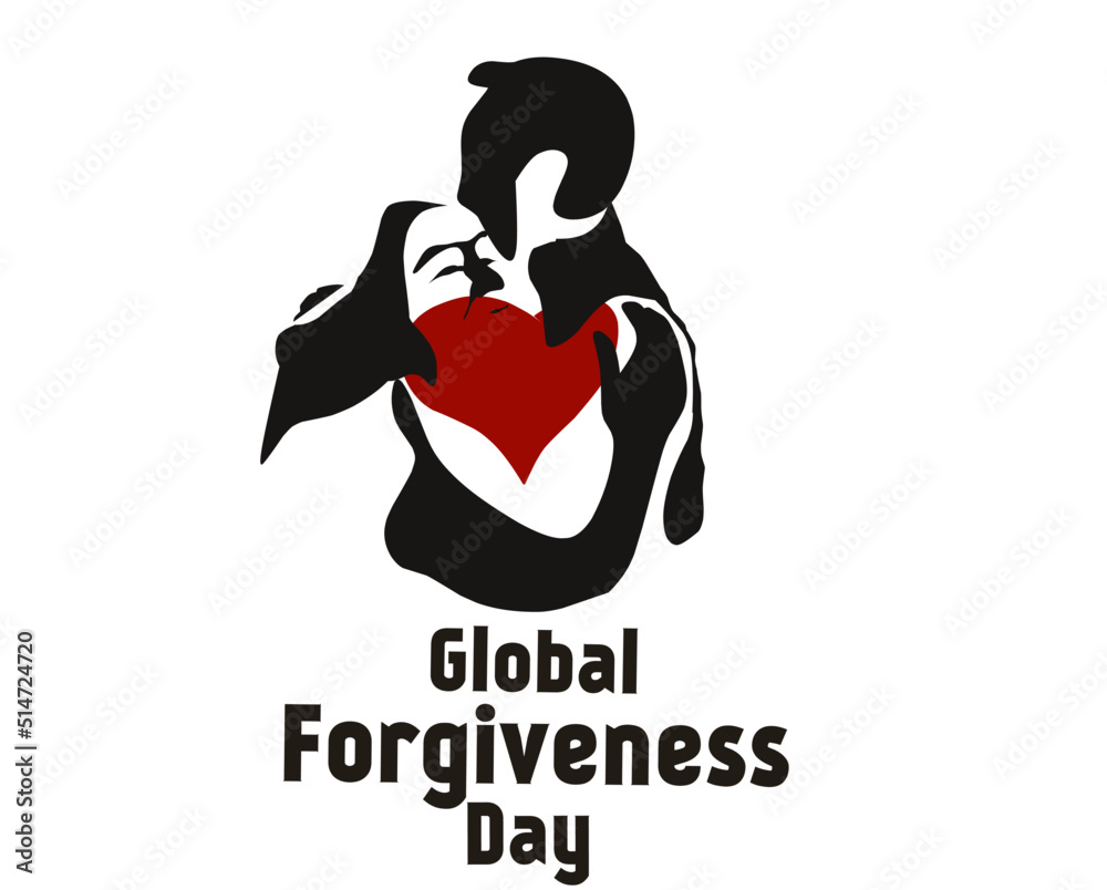 Obraz premium Global Forgiveness Day July 7