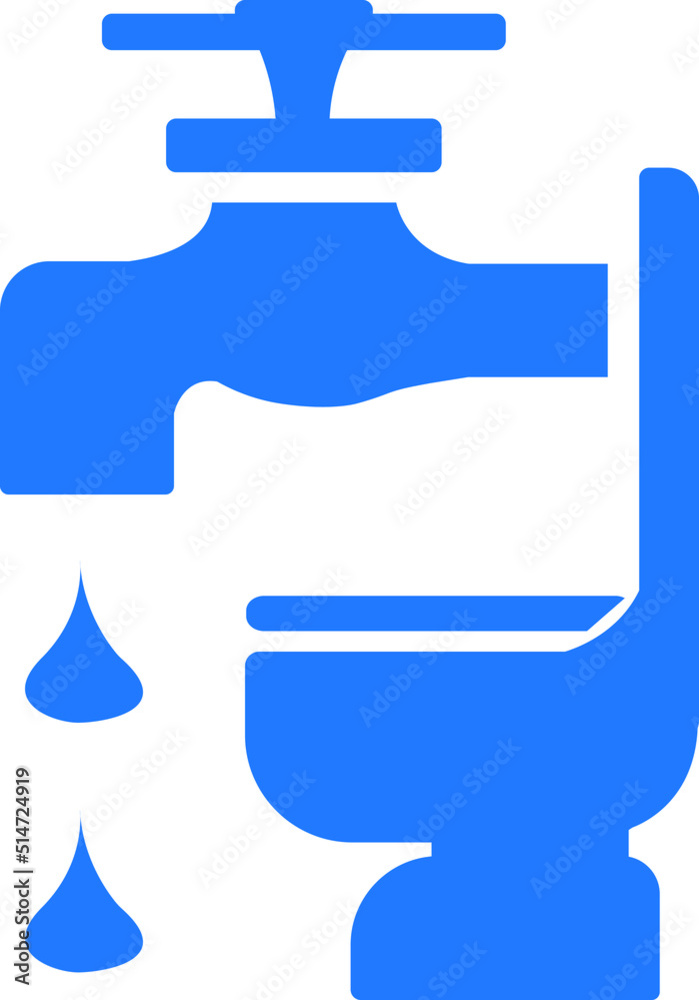 Water basin icon, hygiene icon vector Water basin icon, hygiene icon vector