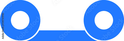 Voicemail icon, technology symbol vector