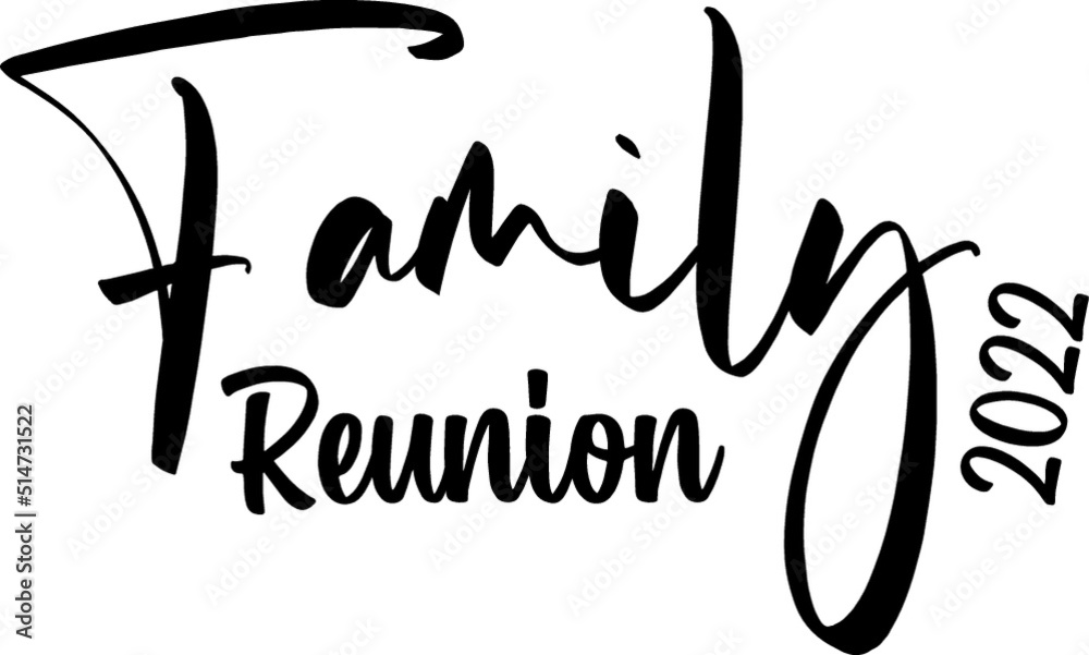 Family Reunion Stock Vector | Adobe Stock