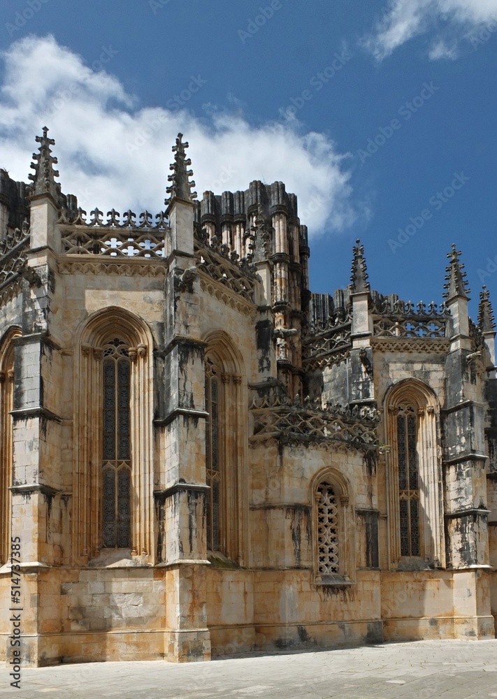 Famous  monastery in Batalha, centro - Portugal