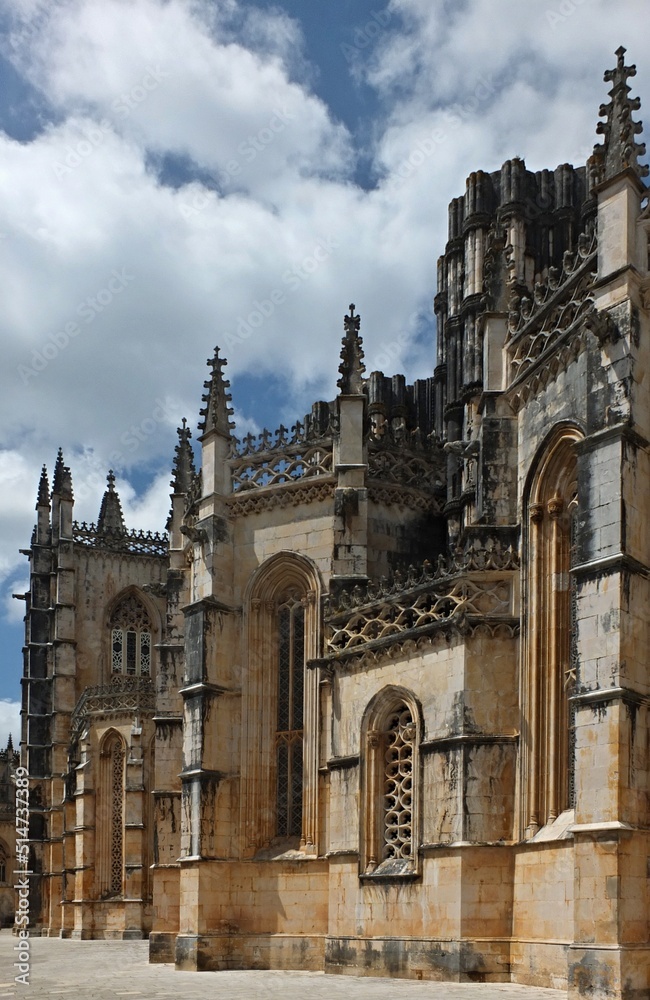 Famous  monastery in Batalha, centro - Portugal