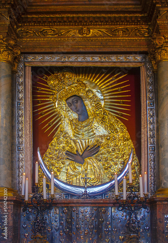 Icon of the Mother of God of Ostrobram in Vilnus