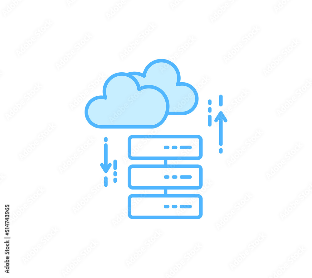 Cloud network binder folders. Icon of ITSM ITIL Technology. Symbol of cloud computing internet archive or web data storage. Cloud network binder folders. Icon of ITSM ITIL Technology. Symbol of cloud computing internet archive or web data storage.