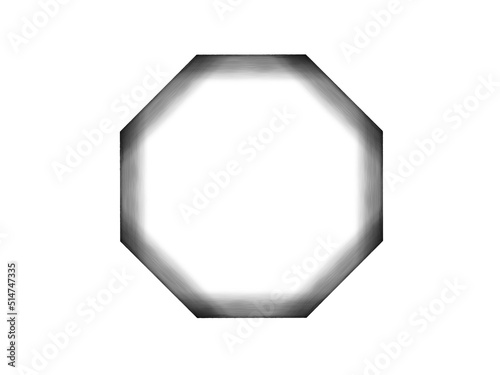 Abstract black frame background