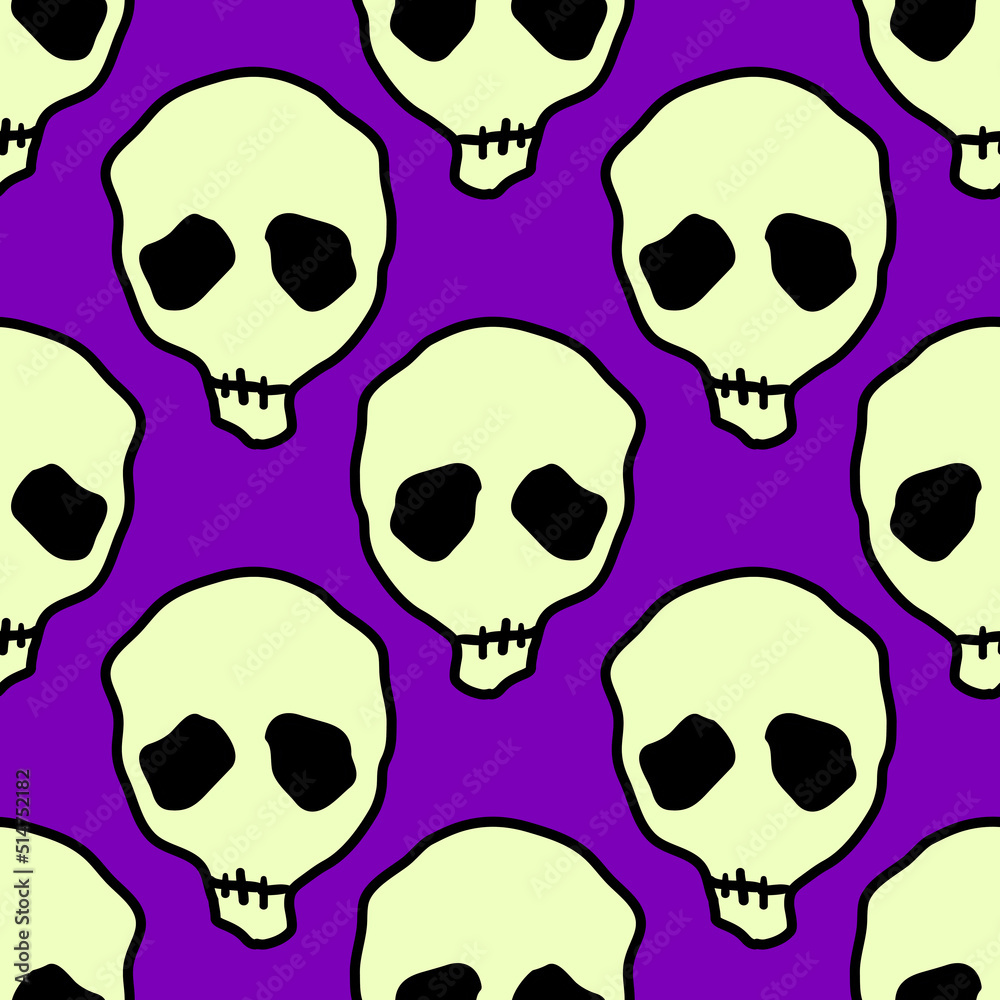 Halloween celebration seamless pattern Halloween celebration seamless pattern