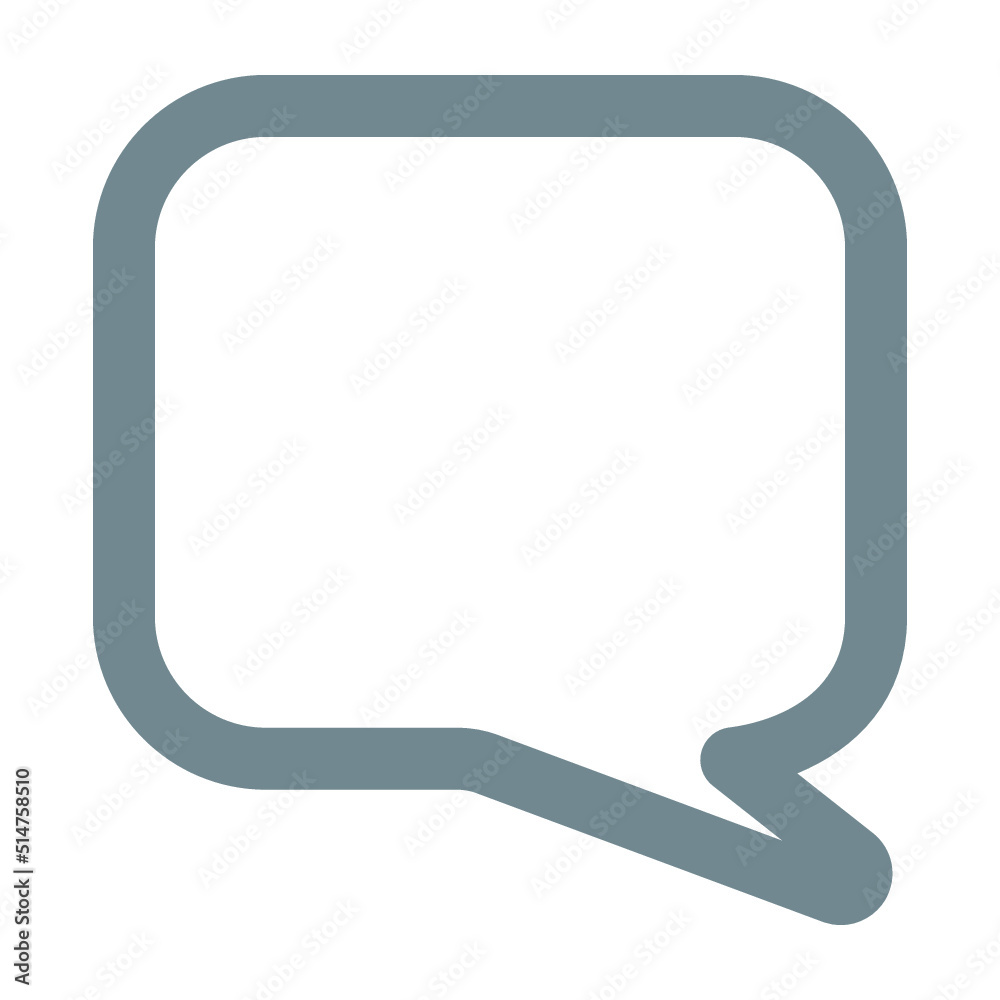 Bubble speech icon. Chat icon, Comment icon symbol. Bubble speech icon. Chat icon, Comment icon symbol.