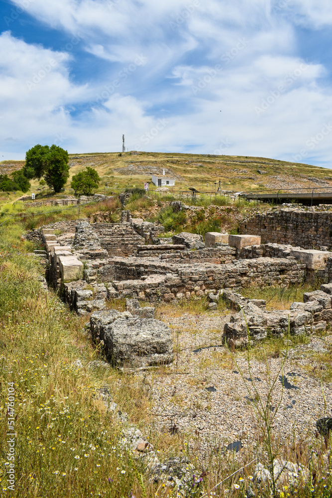 the ruins of a roman civilization in Cuenca, Spain