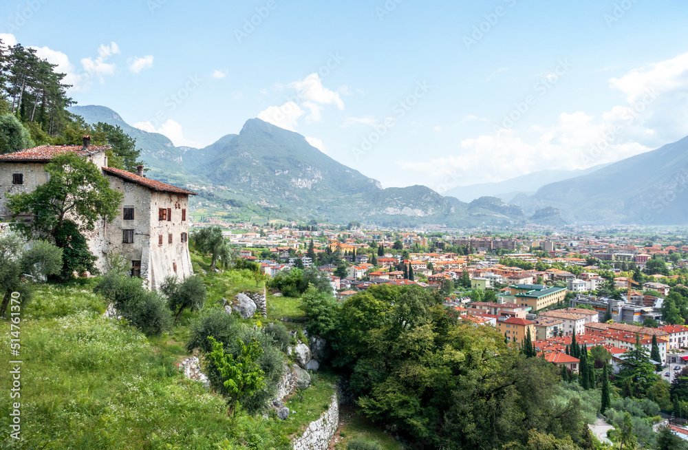 Blick auf Riva del Garda 