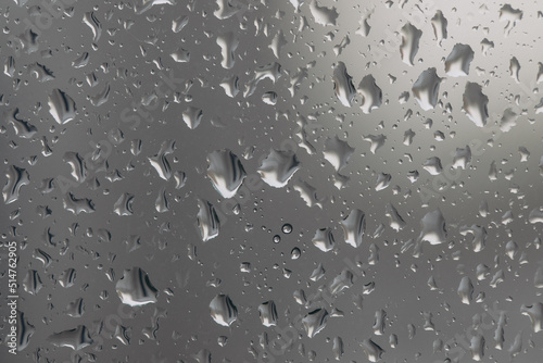Fototapeta Naklejka Na Ścianę i Meble -  Water drops on glass window