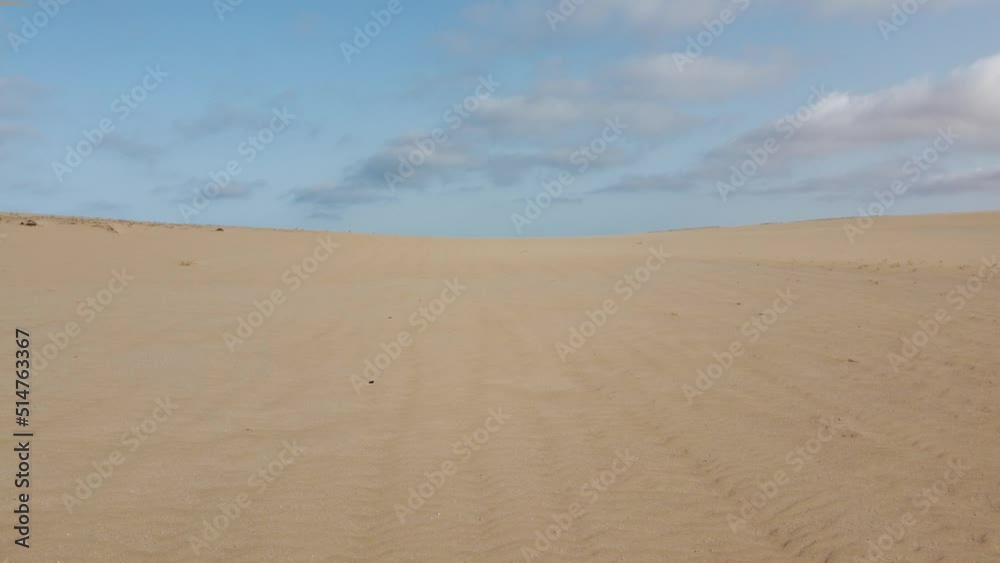 Sandy Dreams: Aerial Vista of Corralejo Dunes Sandy Dreams: Aerial Vista of Corralejo Dunes