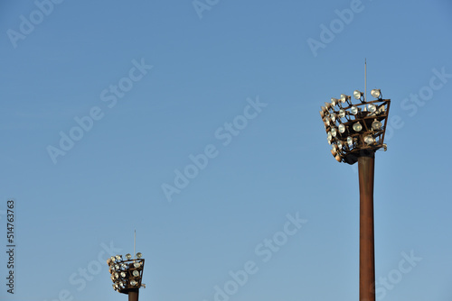 Light pole of sport ground